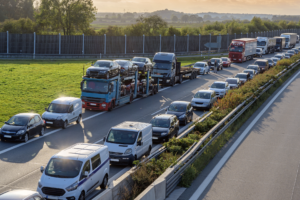 Rettungsgasse richtig bilden